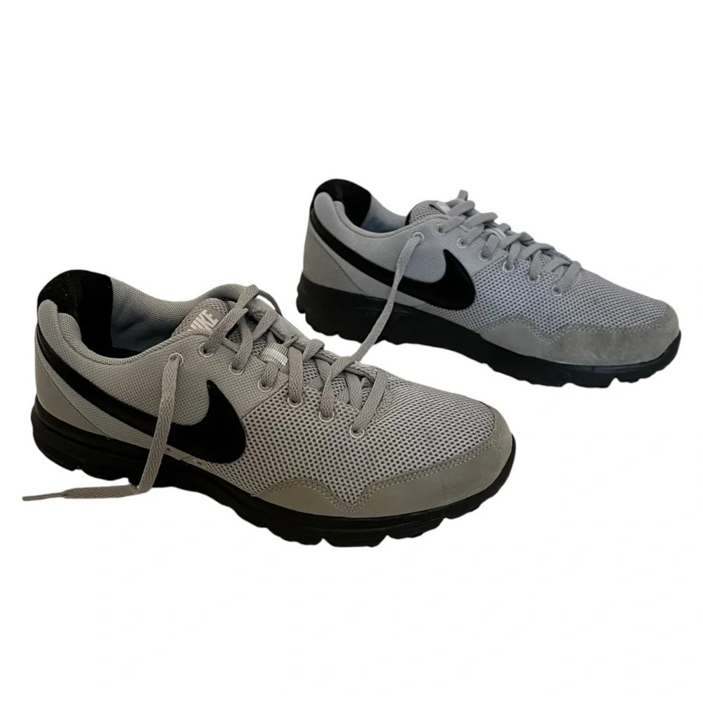 Nike Lunarfly Running Shoes Grey Black Womens Size 7‎